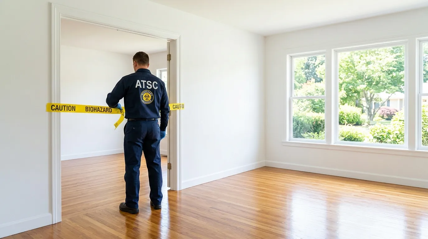 Certified biohazard cleanup crew performing Crime Scene Cleanup in Manhattan Beach